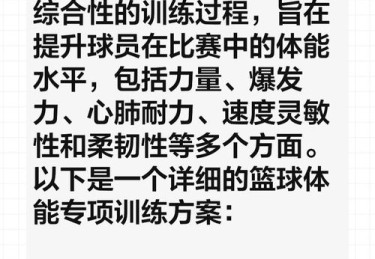 华体会体育官网专题解读：关注篮球运动中球员体能测试、科学训练及恢复机制的系统管理
